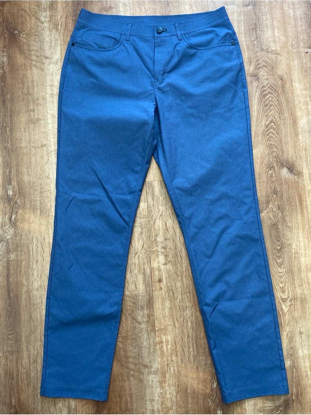 Public Rec 5-Pocket Pant Mens Blue Golf Career Casual Polyester Commuter